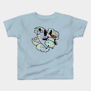 Holographic Sparkle Angel Cow Kids T-Shirt